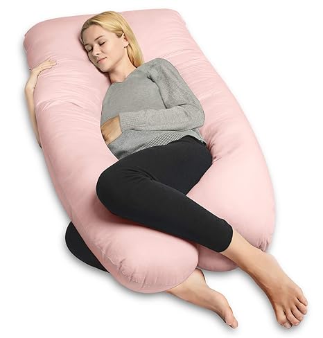 Buy Pink Queen Rose U Shaped Pregnancy Body Pillow With Zipper