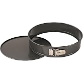 WINCO Springform Pan with Detachable Bottom, 12-Inch, Aluminized Steel,Black