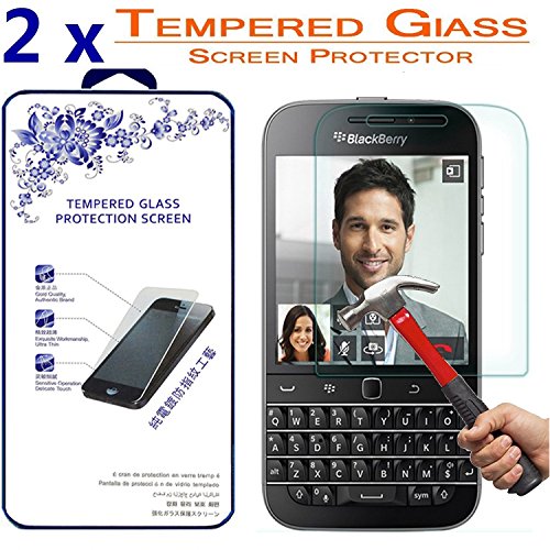 2X for BlackBerry Classic Q20 Tempered Glass, [2 Pack,0.3mm] Tempered Glass Screen Protector, 9H Hardness ([2 Pack] for BlackBerry Classic Q20)