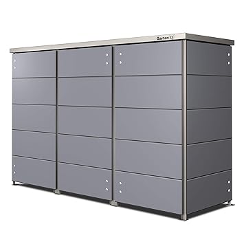 Garten Q Trash 3 Mulltonnenbox Mulltonnenhaus Modul Fur 3