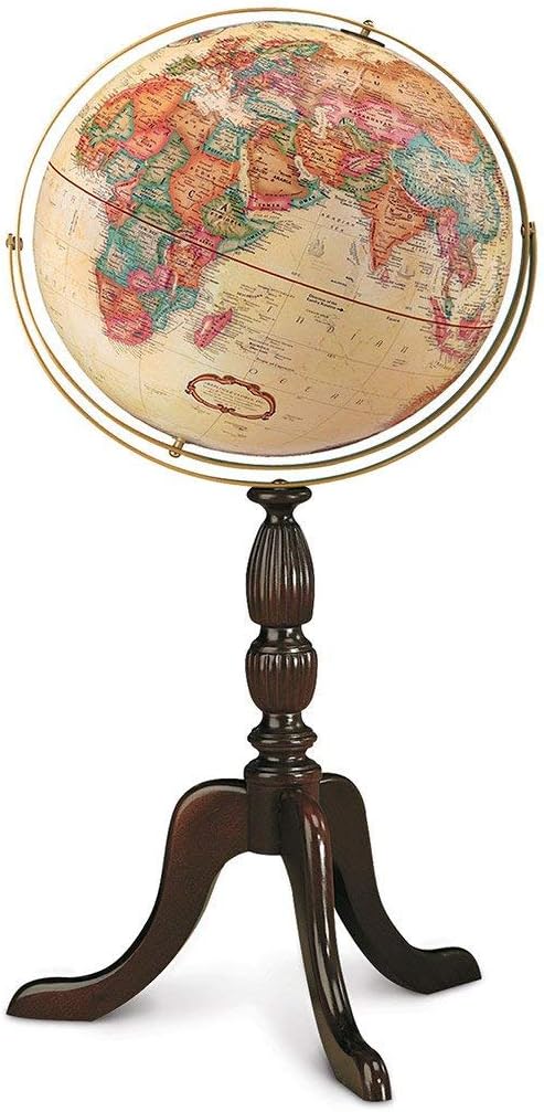 Replogle Globes 22818 16" Cambridge Globe, Antique Walnut