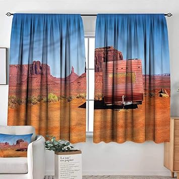 Amazon Com Primitive Country Curtains And Drapes Van In Desert