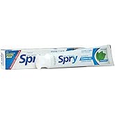 Spry Natural Fluoride Free Xylitol Toothpaste, 5oz Peppermint (Pack of 1) | Gentle for Sensitive Teeth Whitening and Remineralizing, Bad Breath Freshening, Dry Mouth Moisturizing, for Adults and Kids