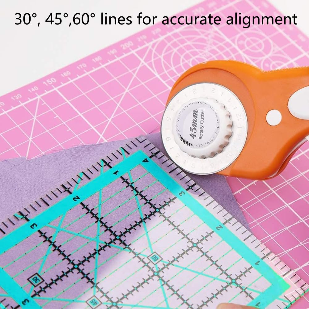 Quilting Rulers,4 Square Quilting Templates(4.5