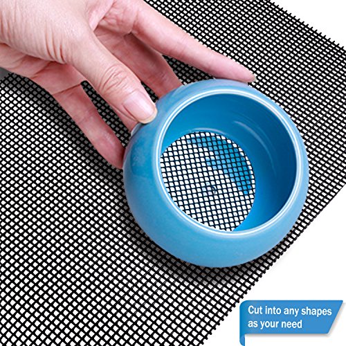 Aboat 5 Pack 30 x 20 cm Rigid Polyethylene Garden's Drainage Mesh Hole Screens