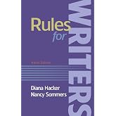 Rules for Writers Ninth Edition (Custom Edition)
