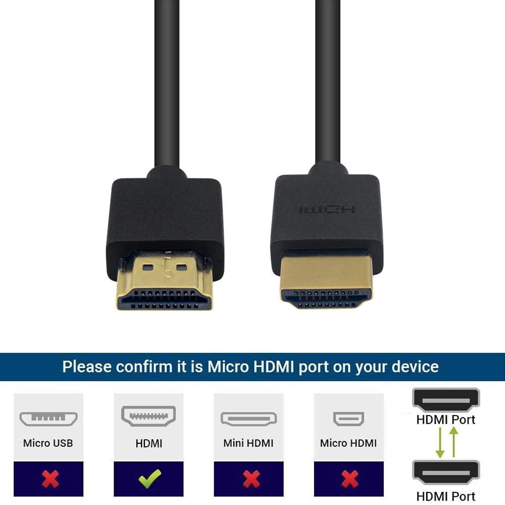Duttek HDMI to HDMI Coiled Cable,Extreme Thin HDMI Male to Male Extender Coiled Cable for 3D and 4K Ultra HD TV Stick HDMI 2.0 Cord Extension Converter(HDMI Extender) (1.2M/4FT) - Image 5