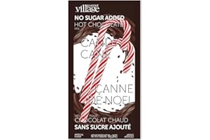 Gourmet du Village Hot Chocolate No Sugar Added Candy Cane, 15Grams