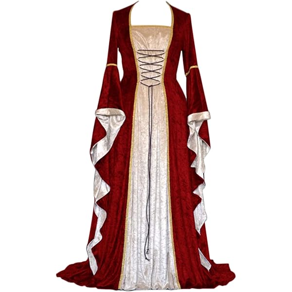 Amazon.com: Queen Elizabeth I Renaissance Medieval Elizabethan Gown Costume  (Small) Burgundy : Clothing, Shoes & Jewelry