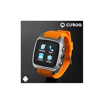 CuboQ IG112396 Android Watch Phone, Naranja: Amazon.es: Electrónica