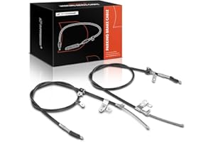A-Premium Rear Driver and Passenger Side Parking Brake Cable Assembly Compatible with Toyota Models: Corolla 2004 2005 2006 2