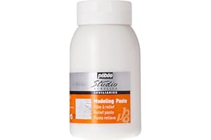 Pebeo Studio Acrylics Auxiliaries, Modeling Paste, 1 L, Transparent (524160), 33.8 Fl Oz (Pack of 1)