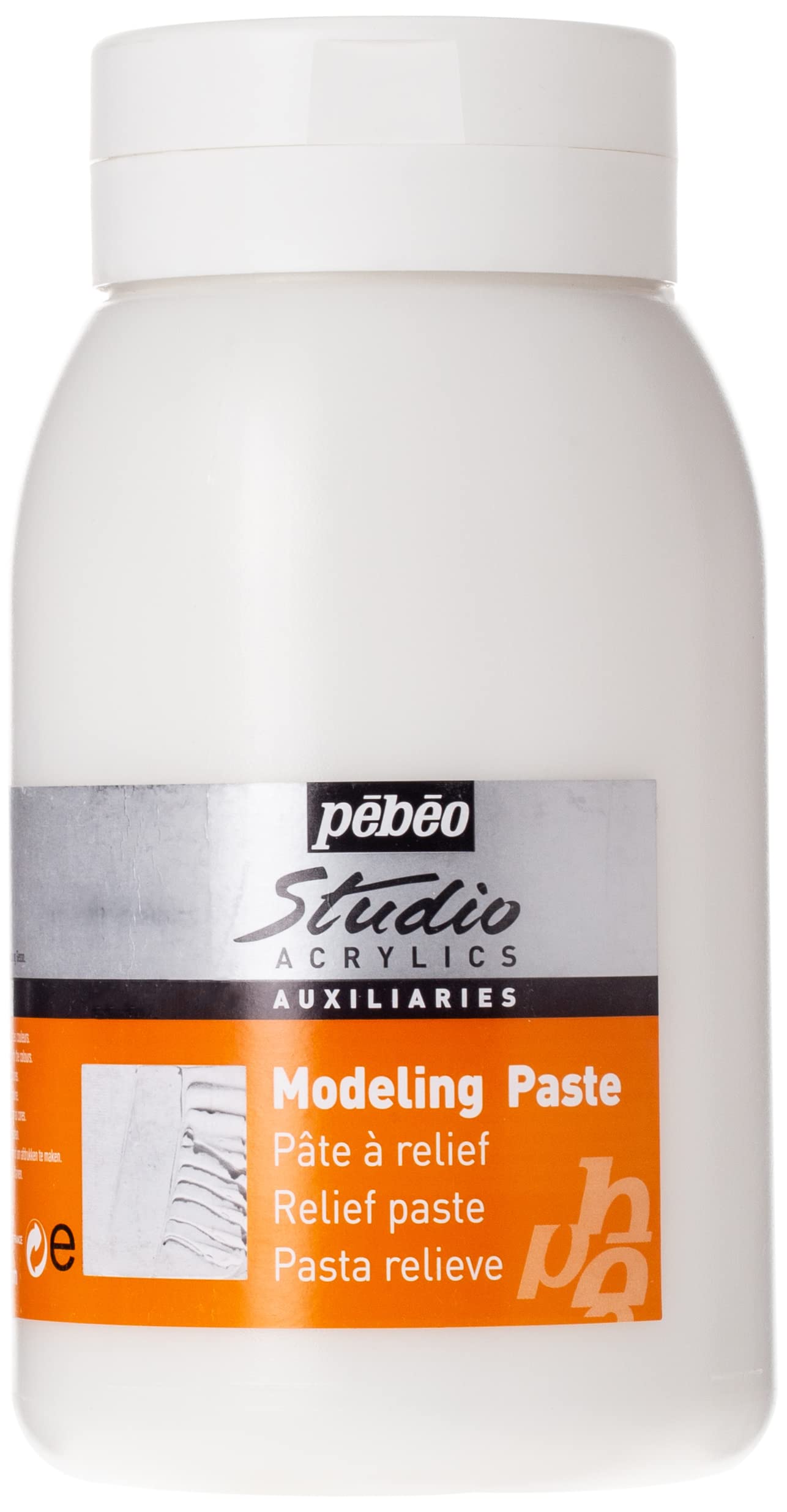 PEBEO 524160 Studio Modelling Paste 1 L, APP1,white — image 1