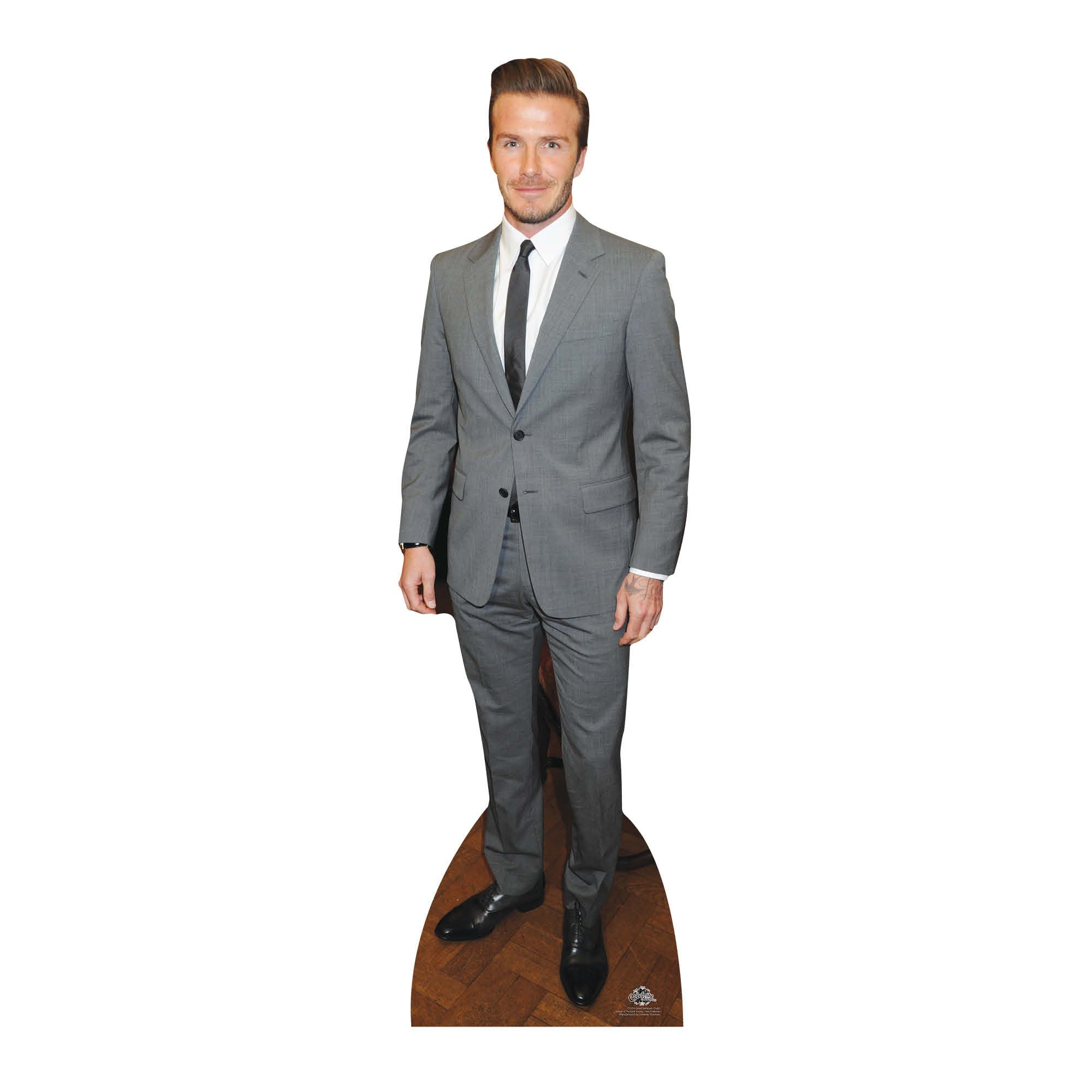 Star Cutouts Cut Out of David Beckham Suit