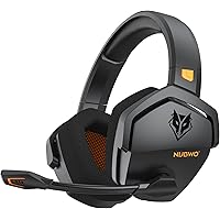 NUBWO G06 Wireless Gaming Headset with Crystal-Clear Microphone for PS5, PS4, PC, and Switch, 47-Hr Battery, Ergonomic Design