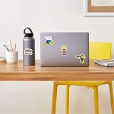 Lanseede Roblox 50pcs Stickers Waterproof Blox Decals for Laptop Car Bottle view 7