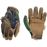 Mechanix Wear Original Woodland Camo Tactical Gloves, Medium | Flexible Grip &amp; Secure Fit for Multi-Purpose Use, Durable Touchscreen Safety Gloves Designed for Men