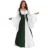 Renaissance Dress Women Medieval Dress Ren Faire Costume Renaissance Outfit Irish Dress Halloween Costume for Women