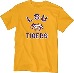 Blue 84 Men's LSU Tigers T Shirt Line Up Secondary