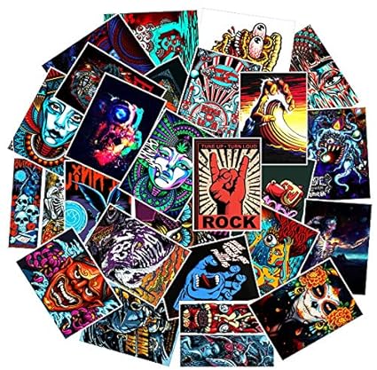 DKSANJ Rock Band Hip Pop Singer Stickers Cartoon Stickers Decal ...
