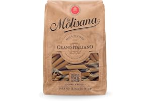 La Molisana Whole Wheat Penne Rigate N.20, 500 Grams