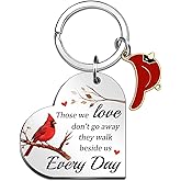 JOHKLJ Cardinal Gifts Sympathy Gifts For Loss Of Loved One Cardinal Keychain Bereavement Gift Loss Of Mother Father Grief Memorial Gift Condolences Present For In Memory Of Loved One