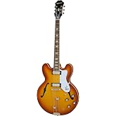Epiphone Riviera Semi Hollowbody Archtop, Royal Tan