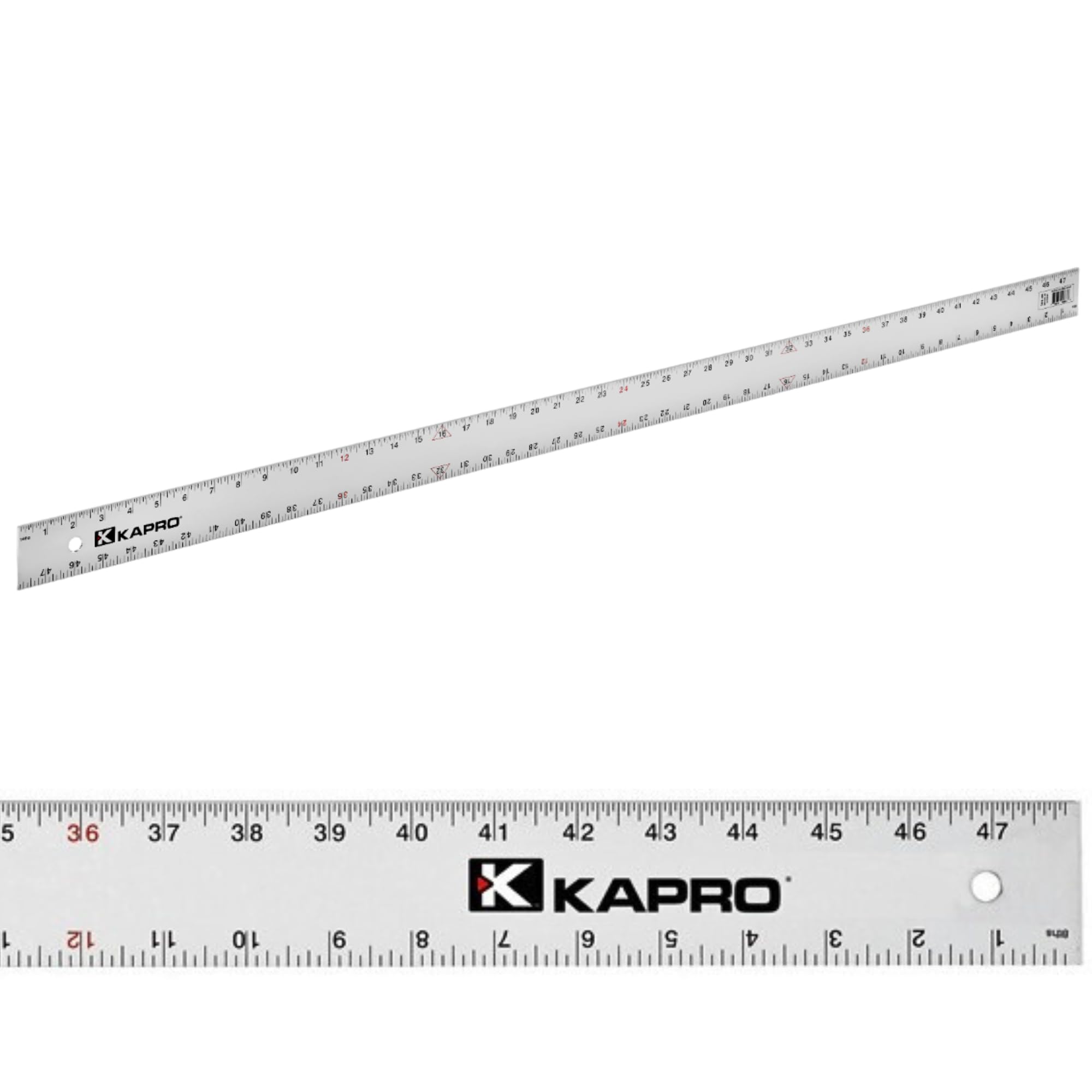 Kapro - 308 Straight Edge Ruler - ⅛” and