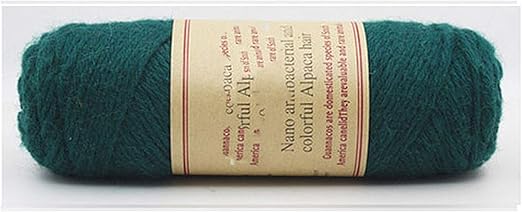 Ovillo de lana gruesa para tejer a mano, 500 g, algodón, N8, talla única: Amazon.es: Hogar