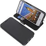 Tasche f&uuml;r Wileyfox Swift 2X Book Style schwarz Schutz H&uuml;lle Buch