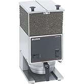 BUNN LPG2E Low Profile Portion Control Grinder with 2 Hoppers