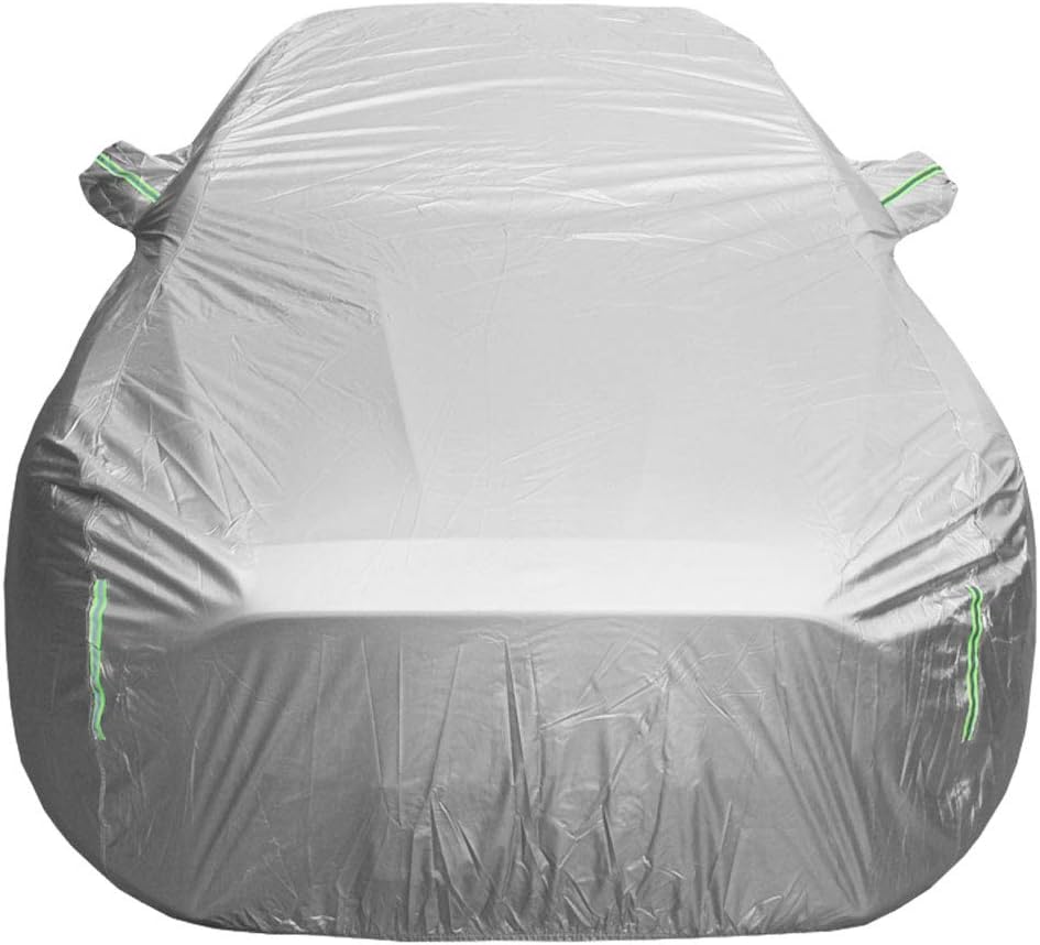 Old street Car Cover Compatible with Maserati GranTurismo Car Covers Car Tarpaulin All Day Waterproof and Windproof Snowproof Dustproof Outdoor Indoor UV Protection