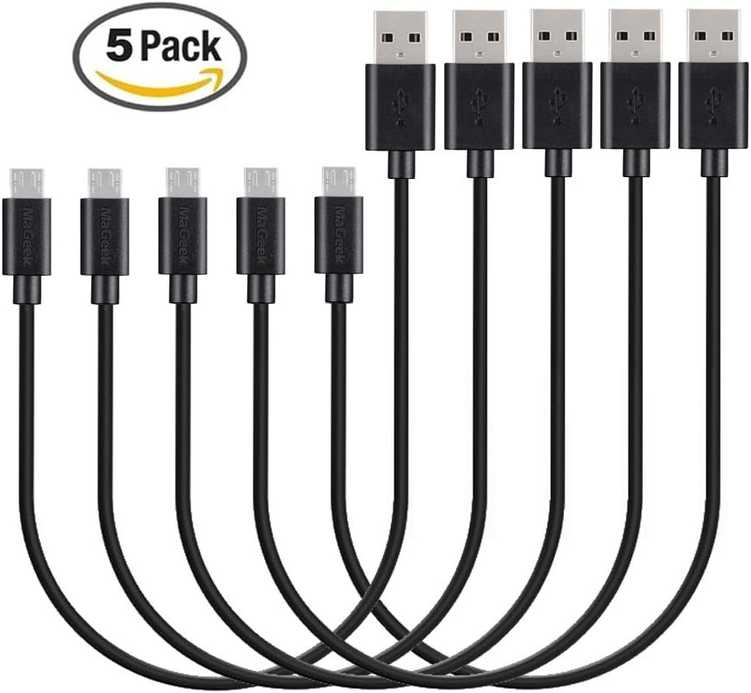 MaGeek® 1ft / 0.3m Premium Micro USB Cables High Speed Amazon.co.uk