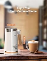 YISSVIC Milk Frother Electric 4 in 1 Hot Cold Foam Maker Capuccino Latte view 7