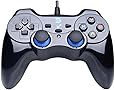 ZD-V+ Vibration-Feedback USB Wired Gamepad Controller Joystick Support PC(Windows XP/7/8/8.1/10) & PS3 & Android (PS architecture) - [Black]