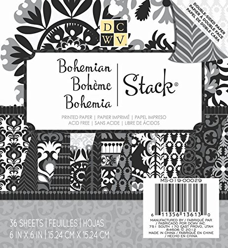 Die Cuts with View Bohemian Cardstock Stack,