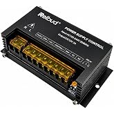 Relbud Access Control Power Supply, AC100-240V to DC12V, Wall Mount, Timer Control, Overcurrent Protection, Compatible with Electric Locks, Card Readers, Magnetic Locks (12V 3A)