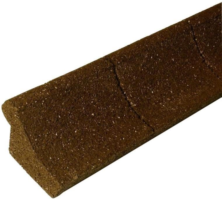 4 ft. Brown Rubber Curb Landscape Edging (4Pack) Amazon.ca Patio