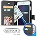 BUDDIBOX iPhone 6s Case, [Wallet Case] Premium PU Leather Wallet Case with [Kickstand] Card Holder and ID Slot for Apple iPhone 6S / 6, (Black)