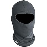 Balaclava Face Mask Cotton - All Season Gear for Skiing, Snowboarding, Motorcycling, Cycling & Outdoor Sports for Men & Women - Black