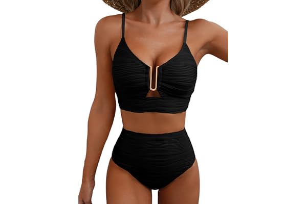 Herseas textured vacation swimsuit