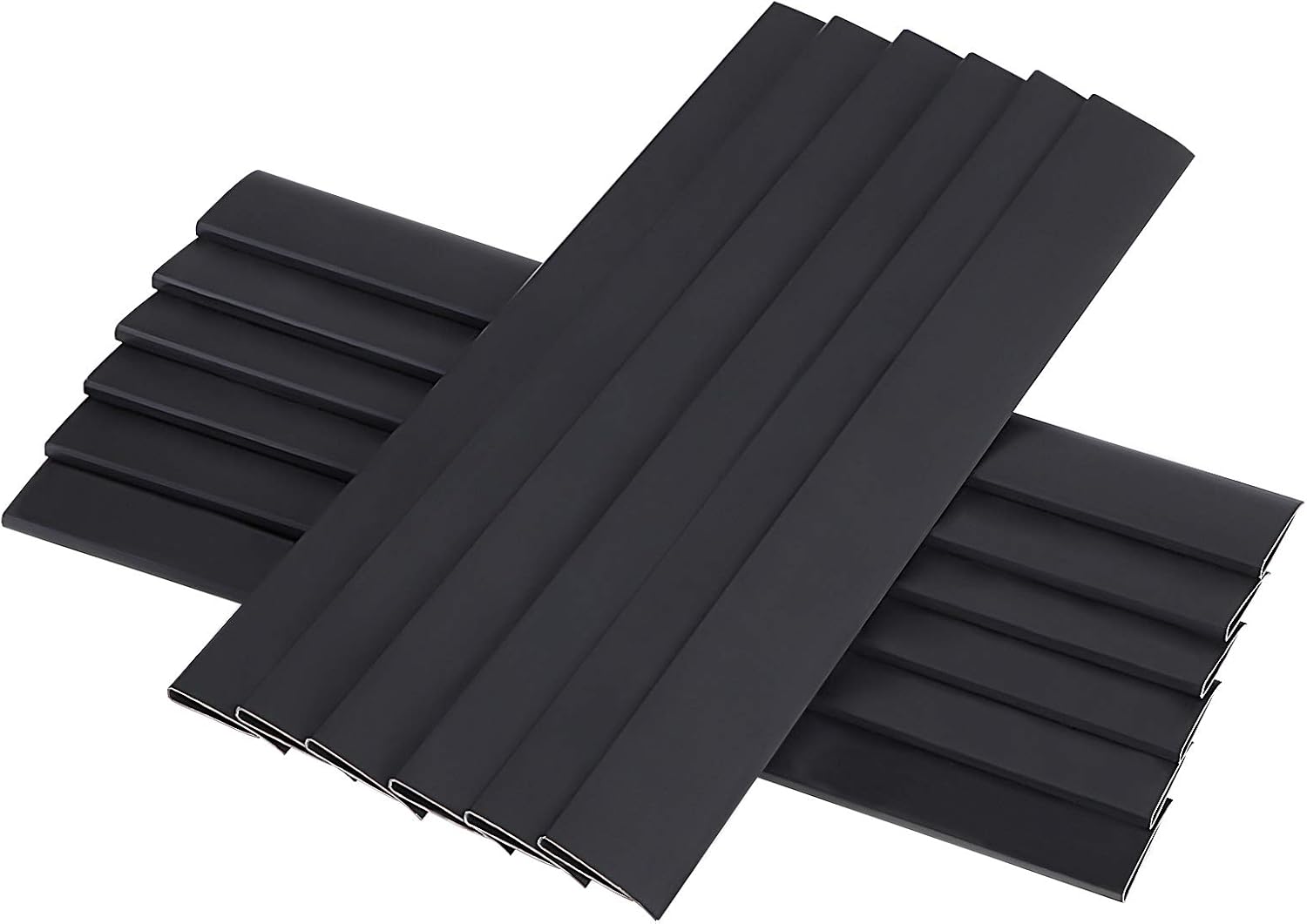 SONGMICS Set of 12 Cover Strips, Fixing Clips for Fence, PVC Fastening