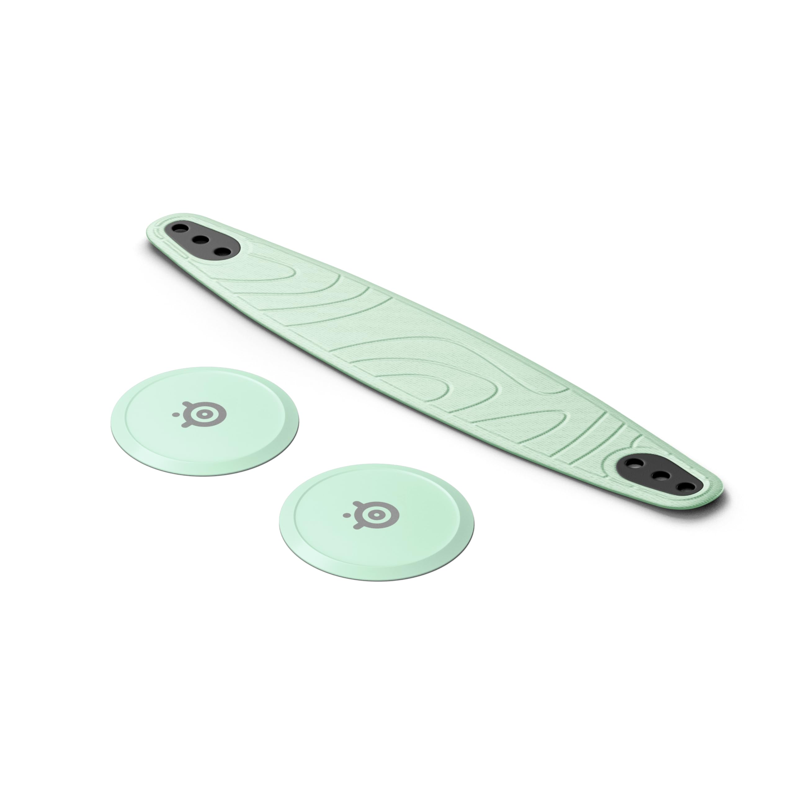 SteelSeries Arctis Nova Booster Pack Mint - Gaming Headset Accessory - Dual color Nylon Headband - Customize with Unique Metalic Speaker Plates - Limited Edition Collector Item