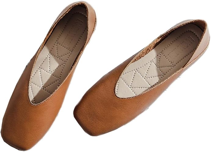 Amazon 8xui 2way スクエアトゥ バブーシュ Vカット フラットパンプス パンプス 痛くない フラットシューズ スクエアパンプス フラットシューズ ローヒール バレエシューズ レディース靴 婦人靴 幅広 3e バブーシュ 踏めるパンプス パンプス