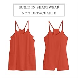 ANRABESS Women Summer Mini Romper Dress Workout