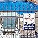 Swim at Your Own Risk Sign, Funny No Lifeguard on Duty Sign, 10x14 Inches, Rust Free .040 Aluminum, Fade Resistant, Made in USA