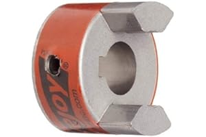 Lovejoy - 68514411093 11093 Size L095 Standard Jaw Coupling Hub, Sintered Iron, Inch, 1.125" Bore, 2.11" OD, 1" Length Through Bore, 561 in-lbs Max Nominal Torque, 0.25" x 0.125" Keyway