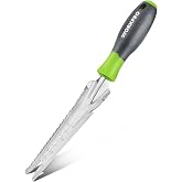 WORKPRO 5-in-1 Hand Weeder Puller, Stainless Steel Garden Trowel | Gardening Weeding Tool for Easy Weeder Removal, Planting, Weeding, Flower &amp; Vegetable Care in Garden Lawn Yard