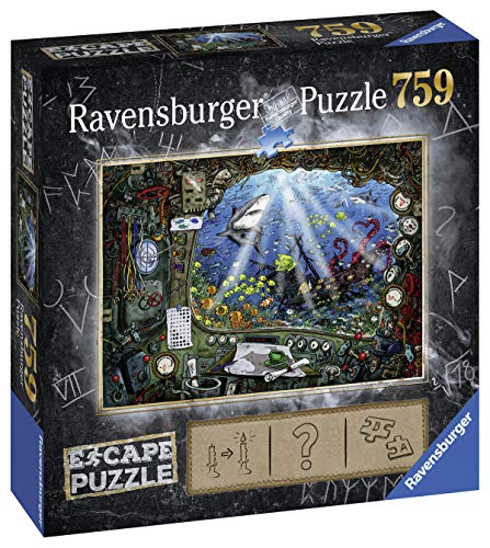 Ravensburger 19959 759 pièces Escape Puzzle Sous l'eau Submarine – Bild 5