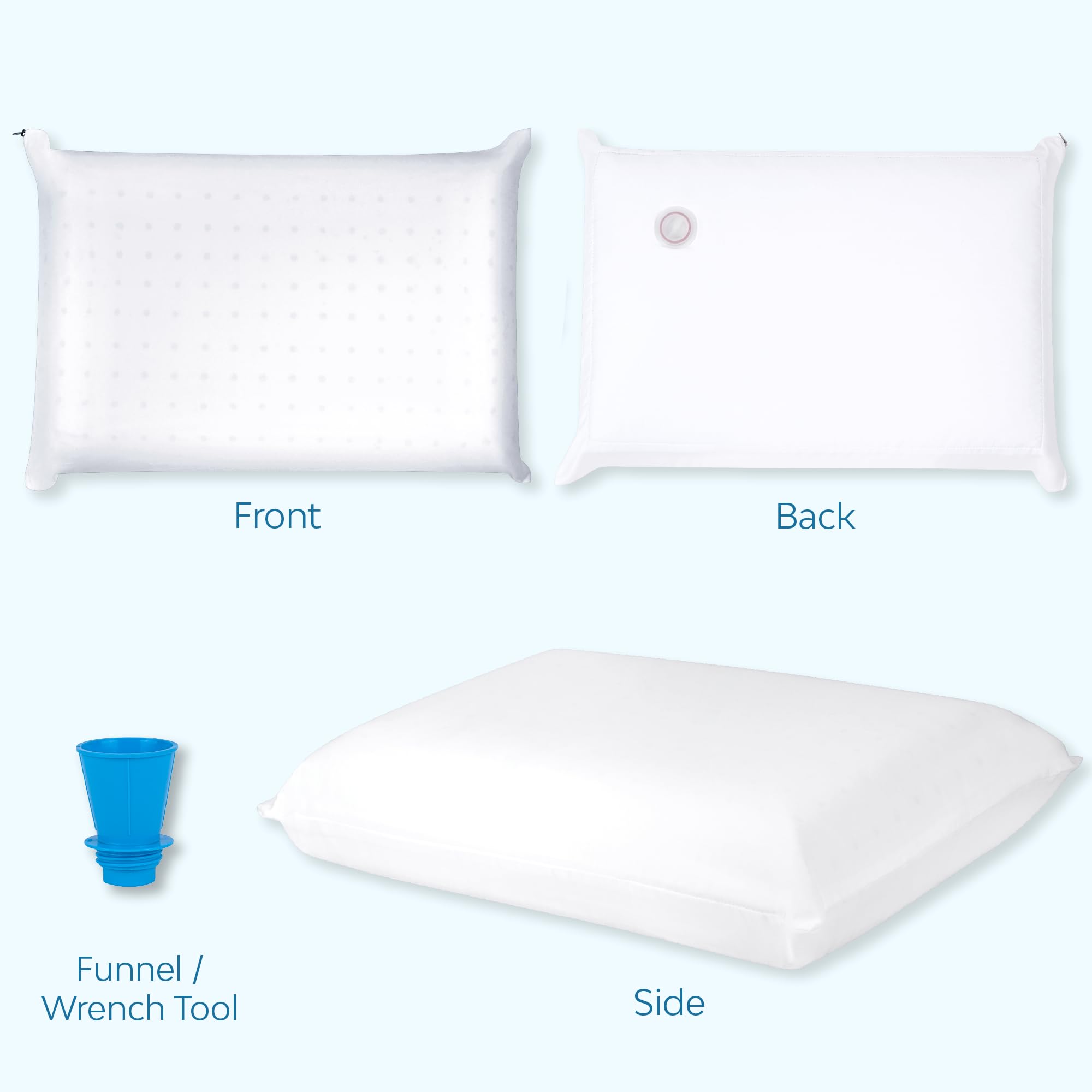 Mediflow Water Pillow Memory Foam reInvented with Waterbase Technology